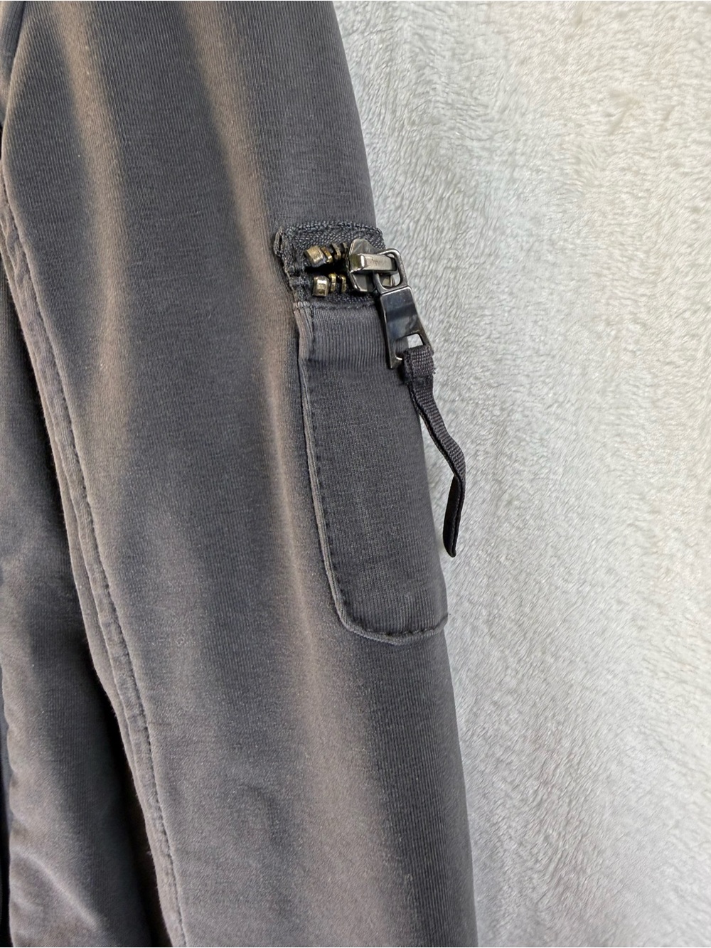 Peyton Jensen Harlow Moto Jacket Charcoal Gray Size S - Picture 5 of 10